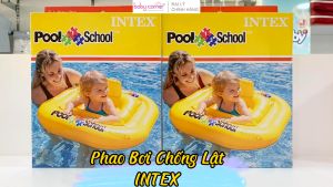 Phao Bơi Chống Lật Cao Cấp Hình Vuông INTEX 56587 (79cm)