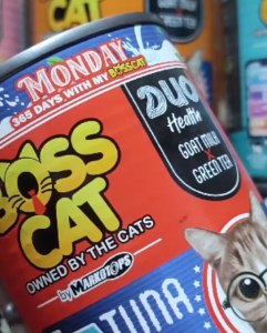 Makanan Kucing - Bosscat Kitten Kaleng Makanan Basah Kucing Kitten 380gr Rasa Tuna Chicken