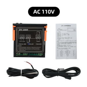 Aideepen | ZFX-1000R Bộ Điều Khiển Nhiệt Độ Kỹ Thuật Số LED Bộ Điều Chỉnh Nhiệt Độ Cho Máy Ấp Với Đầu Ra Rơ Le 16A DC 12-100V AC 110V AC 220V