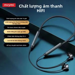 Tai Nghe Đeo Cổ Mzymi BS09 Tai Nghe Nhét Tai Không Dây Bluetooth 5.3 TWS Có Chức Năng Khử Tiếng Ồn ENC Tai Nghe Thể Thao Chống Nước