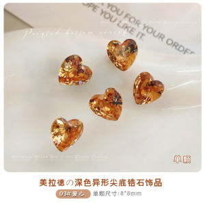 Fall Winter Sparkling Ice Sugar Egg Shaped Crystal Zircon Nail Art Decorations Flashing Diamond Rhinestones Nail Accessories
