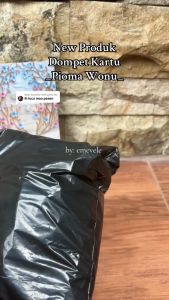 DEOBAGS DOMPET KARTU WANITA / DOMPET KOIN WANITA 2 RES / DOMPET UANG / DOMPET NYLON / PIOMA WONU