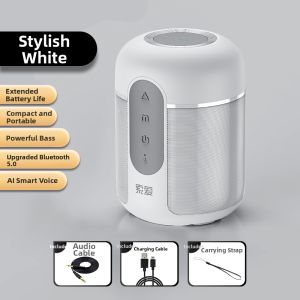 soaiy | Wireless Bluetooth Speaker Powerful Bass Loud Portable High-Quality Outdoor
