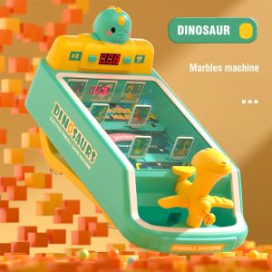 CONUSEA | Kids Pinball Machine Table Marbles Shooting Game Tabletop Ball Board Game Competition Family Party Educational Toy Birthday Gift