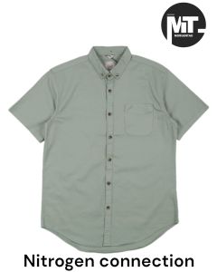 MORGENTAU - KEMEJA PENDEK NITROGEN MODEL KANTONG SATU - KEMEJA PENDEK BAHAN TWILL - KEMEJA PENDEK PRIA TERBARU - KEMEJA DISTRO PRIA - BISA COD