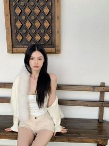 Bộ Đồ Hai Mảnh Lienni2024 Quần Ống Rộng Dệt Kim Cạp Cao Cho Nữ Bộ Đồ Lót Mùa Đông Dày Dặn Thoải Mái Thời Trang