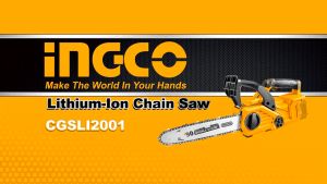(ถูกสุด) INGCO เลื่อยโซ่ไร้สาย 20V CGSLI2001 เลื่อยโซ่โอเรกอนบาร์