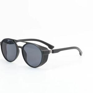 European and American mens trend UV400 sunglasses steampunk personality womens sunglasses 5001