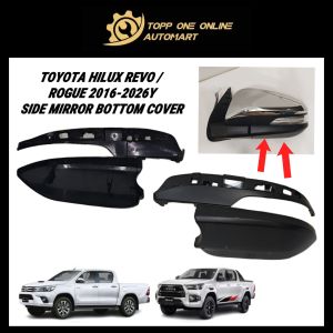ORIGINAL TOYOTA HILUX REVO / ROGUE 2016-2026Y SIDE MIRROR BOTTOM COVER (COVER BAWAH SIGNAL)