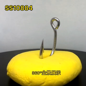 High Carbon Steel Fishing For Fishing Big Fishing Hook For Tuna Shark 3pcs Size 5/0 7/0 8/0 16/0
