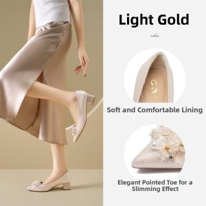 Josiny | Pointed Toe Comfortable High Heels Womens Shoes