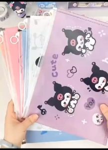 AXNAT Travel Pouch Organizer Zipper Bag Serbaguna Tas Zipper Kosmetik Motif Kartun Anti Air Murah Meriah COD SS274