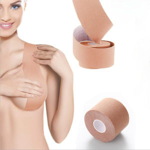 【Free Shipping】Boobtape Bra Women Cloth Tape Chest Sticker Can Be Cut Invisible Bra for Women Elastic Inexpensive Chest Stickers