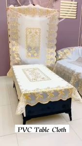 【Perfect Deco】Ins Style Pvc Table Cloth Water-Proof / Dining Table Decoration Table Runner Table Linen Rectangle Table Party Decoration Empat Segi Alas Meja Kalis Air dan Minyak 简约风免洗桌布