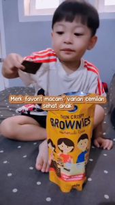 Abe Food Thin Crispy Brownies 60gr - Snack Bayi - Cemilan Anak