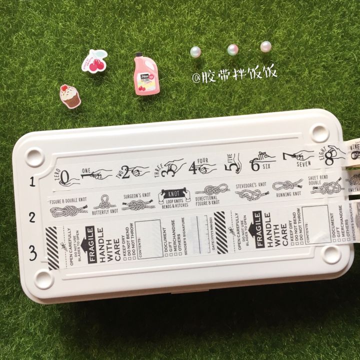 [Loop Packing] Japanese Knoop Fragile Label Numbers Bends and Hitches