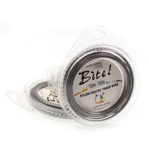 10M 5LB-200LB 7 Strands Nylon Coated Trace Wire Braided Steel Wire Leader Coating Jigging Fish Line Sea Fishing Rigs Accessories