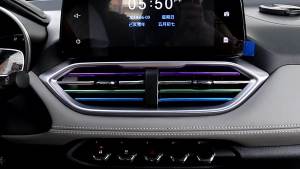 10ชิ้นรถเครื่องปรับอากาศ O Utlet ตกแต่งตัดแถบสำหรับมาสด้า2 3 A Tenza A Xela Demio CX5 CX3 CX7 CX9อุปกรณ์ตกแต่ง