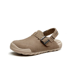 Camel Mens Sandals 2025 Summer New Style Comfortable Breathable Retro Heightening Big Head Loose Feeling Casual Thong Shoes