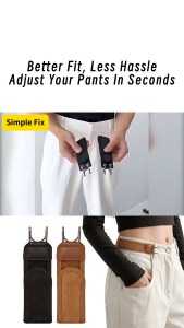 Adjustable Pants Waist Buckle No Sew Waist Tightener Hook Velcro Jeans Waistband Size Reducer For Loose Pants