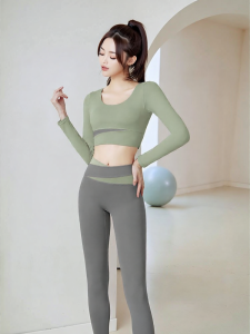 XINWEN | Áo Dài Tay Tập Luyện Pilates Mùa Thu Đông