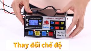 Sạc bình ắc quy 12v24v có chức năng phục hồi acquy bằng khử sunfat thông minh tự ngắt khi đầy chống ngược cực Sạc acquy xe máy acquy ô tô máy nạp bình ắc quy sạc bình ắc quy 12v sạc ắc quy ô tô