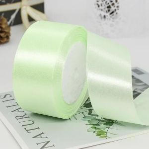 22meters/roll 4cm Satin Ribbon Gift Wrapping Bows Making Floral Bouquets DIY Wreaths Sewing Projects Wedding Party Decor 40mm
