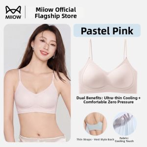 MiiOW | Cooling Breathable Light Support Thin Strap Bra