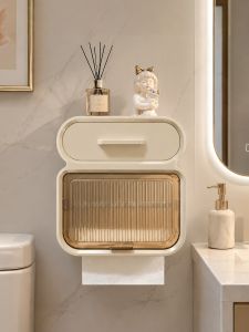 MEIZHUFU | Hộp Giấy Vệ Sinh Treo Tường Chống Nước