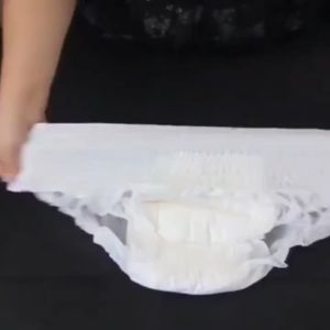Breathable Adult Diaper Disposable Diaper High Absorption M/L/ XL(10pcs) Pants Adult Pull-up Pants Breathable
