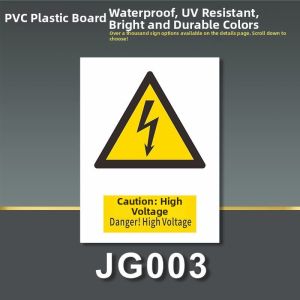 RUIKELAIXIANG | Caution Electrical Hazard Safety Warning Sign