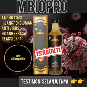 M Biopro Herbal Asli Obat Anosmia Hilang Penciuman dan Perasa 380 ml Reaksi Cepat Terbukti