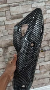 COVER KNALPOT PCX 150 CARBON
