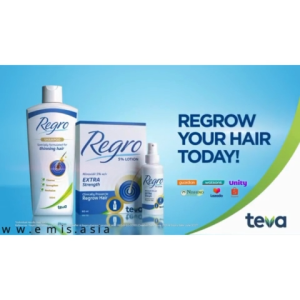 [500ml] Teva Regro shampoo - Gently cleanses the scalp strengthens weak hair and promotes healthy hair growth