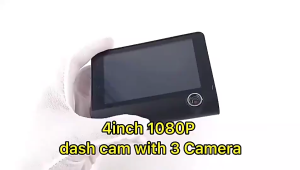 Dash Cam For Car Dashcam 360 Degrees Full Hd 1080p Dual Lens 3Dashcam With Night Vision 360