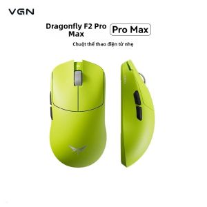 VGN | Chuột Không Dây VGN F2 Master Edition - Chuột Chơi Game Có Dây Nhẹ Chống Trượt Chống Mồ Hôi Pin Bền Lâu Dành Cho Máy Tính Để Bàn Và Máy Tính Xách Tay