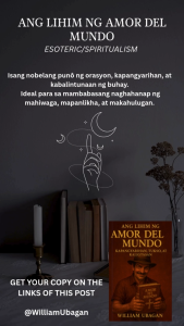 Ang Lihim ng Amor Del Mundo: Kapangyarihan Tukso at Kaligtasan l William Ubagan l Esoteric Novel l Pocketbook