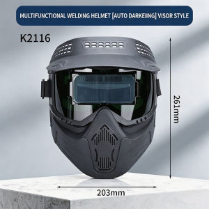 Auto Darkening Welding Helmet Adjustable Brim Impact Resistant Face Shield For Welder Anti Glare Breathable Protective Equipment
