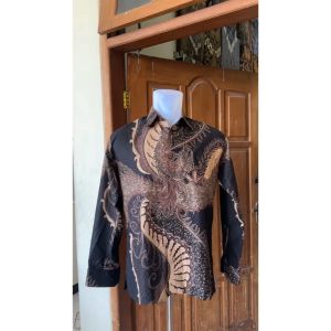 Jayabaya Batik LUMINTANG Kemeja Batik Katun Furing Lengan Panjang