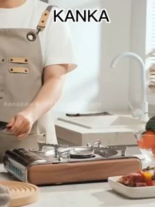 KANKA Korean Non-Stick Barbecue Grill Suitable for induction cooker Stainless Steel Non-stick Smokeless Barbecue Grill BBQ Pan Barbeque Plate