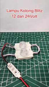 Lampu Blitz Motor Mobil Truk Bus / Lampu Blitz Module Mini Controler / Lampu Blitz SMD 1mata 12-24V
