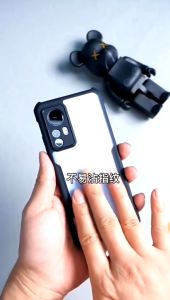 Promo Paket 3 in 1 Case Armor Fusion Shockproof Transparent Tecno Spark 20 / 20C 2023 + Anti Gores Layar + Garskin Carbon Transparan