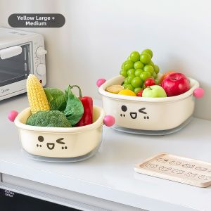 Drainage Wash Basket 2 Tier