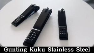 Gunting Kuku Stainless Steel Anti Slip Alat Potong Kuku Manicure Pedicure / Alat Jepitan Potong Kuku Ukuran Sedang dan Besar Termurah Terbaru Promo