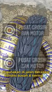 Ban Motor MIZZLE Street Viper 100/80-14 (Tubeless) Matic Vario Scoopy Mio Beat
