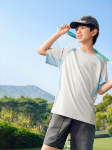 LI-NING KIDS | Quick Drying Short Sleeve Tshirt Loose
