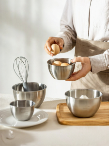 MODERN SWEETHOME | Stainless Steel Measuring Mixing Bowl