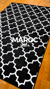 Karpet Maroc 160X 210 Wb14 Full Black