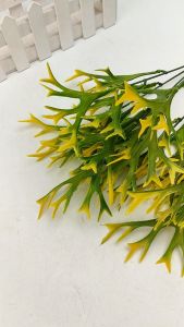 Daun Tanduk Rusa Cabang 5 - Daun Aksesoris Dekorasi Plastik Artificial