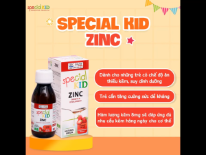 Special Kid Zinc bổ sung kẽm giúp tăng sức đề kháng tăng cường tiêu hóa | Nhập khẩu chính hãng Pháp